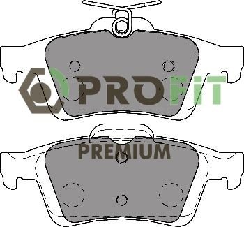 PROFIT Remblokken 5005-1931 PROFIT 5005-1931 originele Remblokset TOYOTA CAMRY prijs