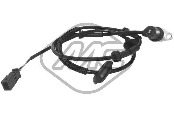 Metalcaucho Snímač počtu otáčok kolesa 50180 Metalcaucho Snímač ABS Volkswagen 50180