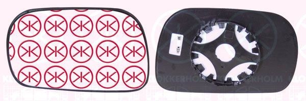 KLOKKERHOLM Verre de rétroviseur, rétroviseur extérieur 50321066 Vitre de rétroviseur KLOKKERHOLM SUZUKI 50321066
