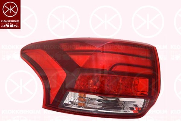KLOKKERHOLM Spegelglas, yttre spegel 50331062 50331062 KLOKKERHOLM spegelglas SUZUKI X-90