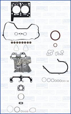AJUSA Komplet pakningssæt, motor 50384500 AJUSA 50384500 Pakningssæt krumtaphus Fiat Panda 312 billig