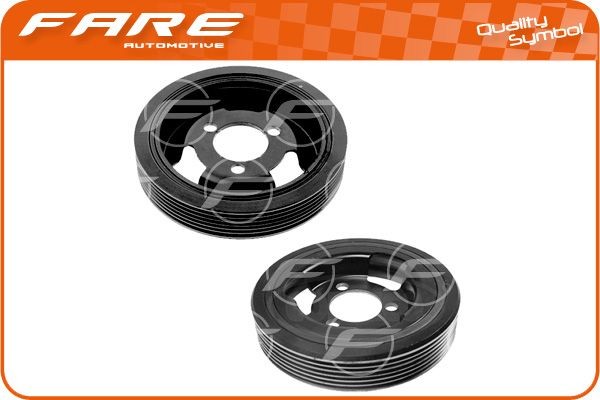 FARE SA Poulie damper (vilebrequin) 5045 Kit de poulies vilebrequin FARE SA 208 5045 pas cher