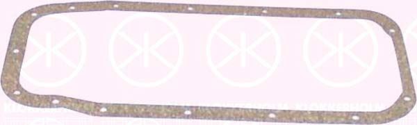 KLOKKERHOLM Oil sump gasket 5049480 5049480 KLOKKERHOLM oil sump gasket for KIA