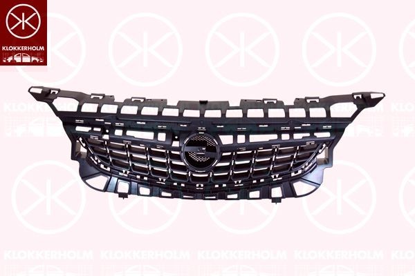 KLOKKERHOLM Jäähdyttimen säleikkö 5053990A1 5053990A1 KLOKKERHOLM Sport-maski OPEL ASTRA