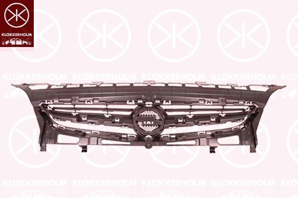 KLOKKERHOLM Jäähdyttimen säleikkö 5053992A1 5053992A1 KLOKKERHOLM Sport-maski Opel ASTRA hinta