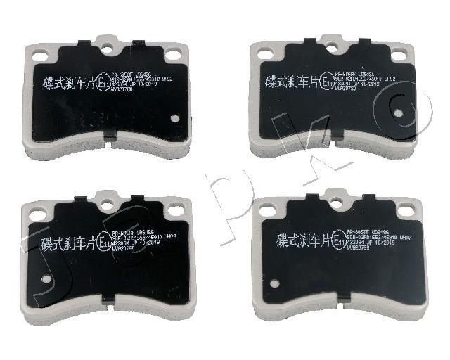 JAPKO Τακάκια φρένων 50605 JAPKO 50605 Τακάκια φρένων PIAGGIO Porter Van 1.3 16V 65 PS 2005