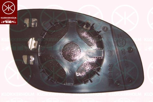 KLOKKERHOLM Spejlglas, udvendig spejl 50781061 50781061 Sidespejl glas KLOKKERHOLM OPEL KADETT