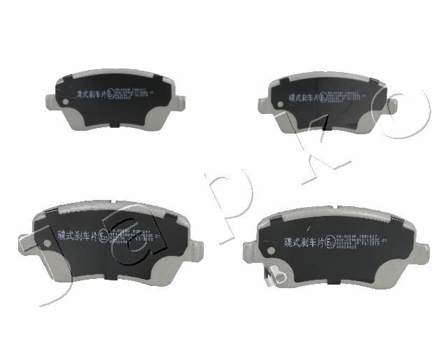 JAPKO Τακάκια φρένων 50800 Τακάκια φρένων JAPKO Opel VECTRA 50800