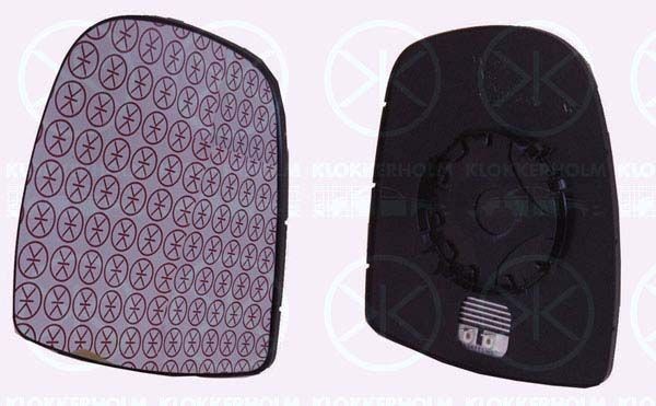 KLOKKERHOLM Spegelglas, yttre spegel 50891064 50891064 KLOKKERHOLM glas till backspegel NISSAN PATHFINDER