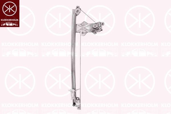 KLOKKERHOLM Stikla pacelšanas mehānisms 50891104 50891104 Stikla pacēlāji KLOKKERHOLM OPEL COMBO