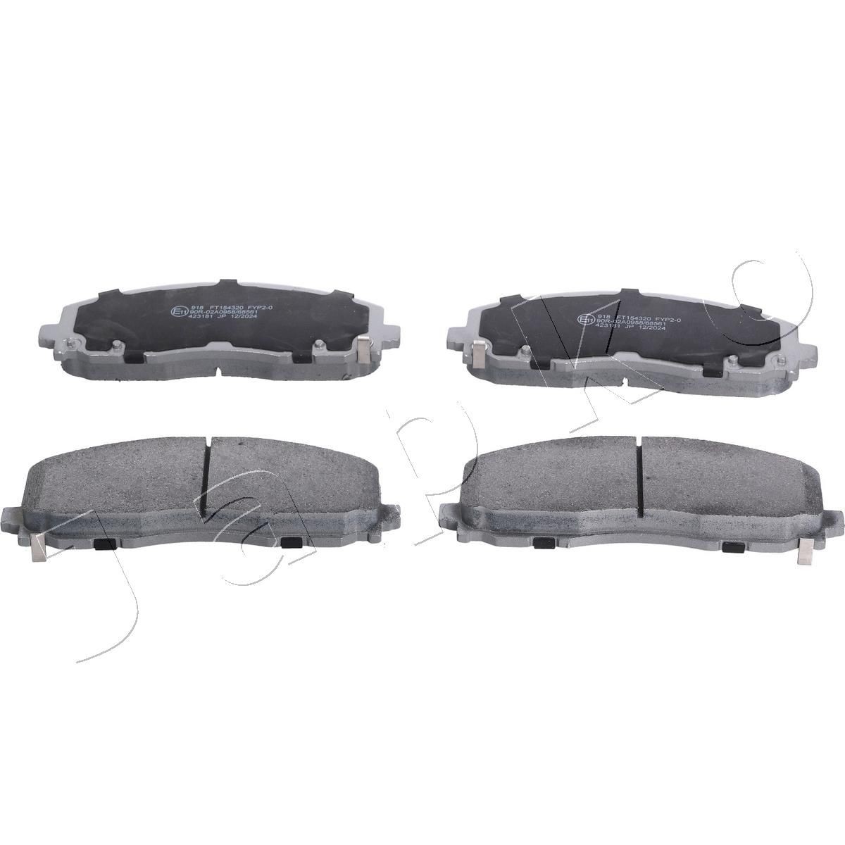 JAPKO Τακάκια φρένων 50918 Αγωνιστικά τακάκια JAPKO JEEP 50918