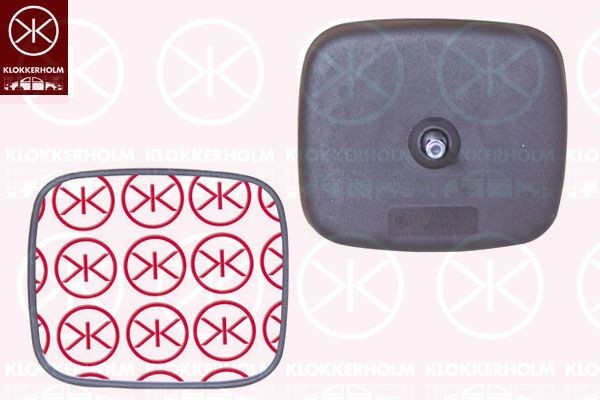 KLOKKERHOLM Behuizing, buitenspiegel 50961051 50961051 Afdekking, buitenspiegel OPEL ASCONA KLOKKERHOLM