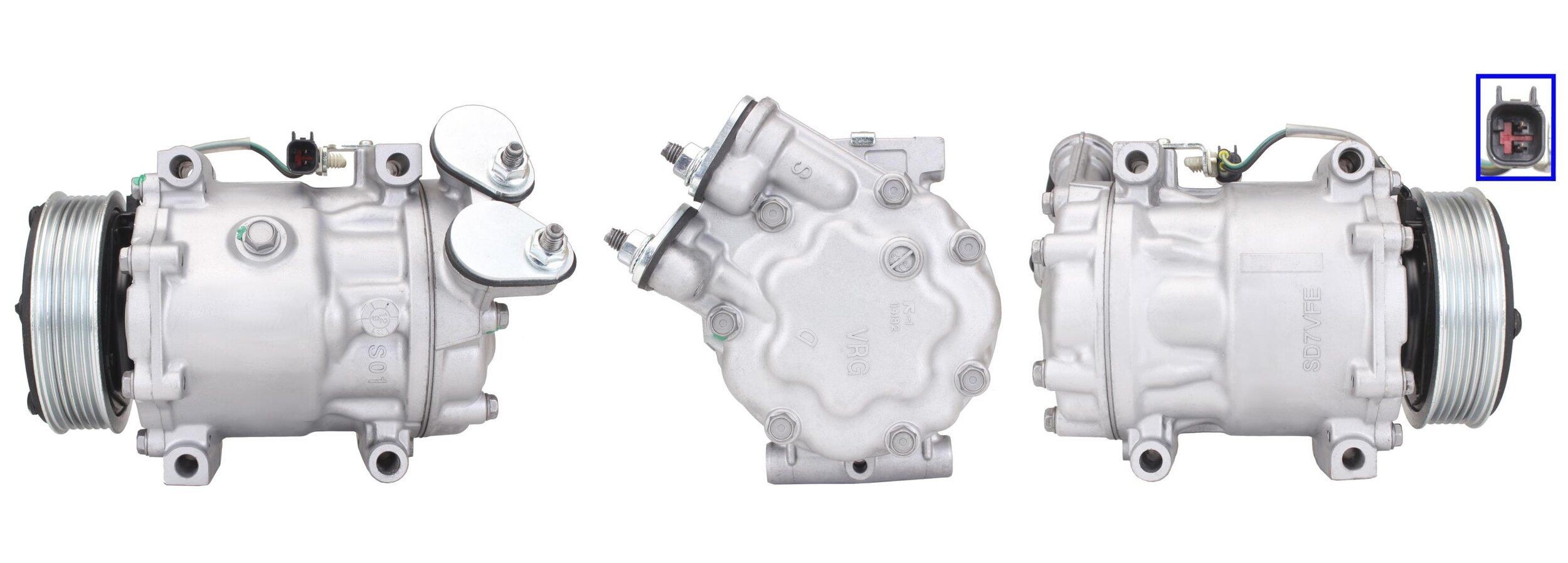 ELSTOCK Kompresor klimatizácie 51-0950 Sprężarka klimatyzacji ELSTOCK XC 90 51-0950 lacné