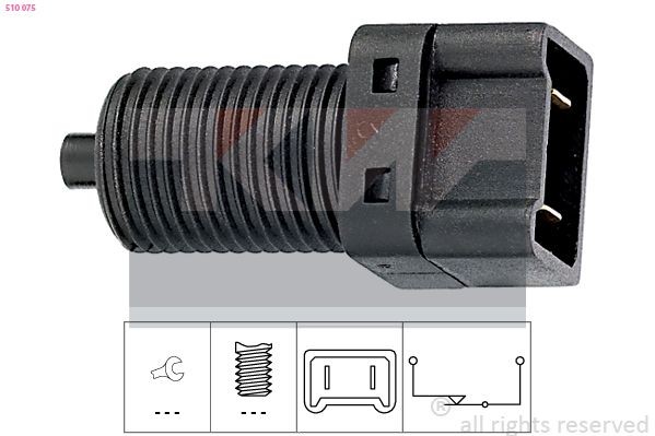 KW Stoplyskontakt 510 075 510 075 Stoplyskontakt VOLVO XC40 KW