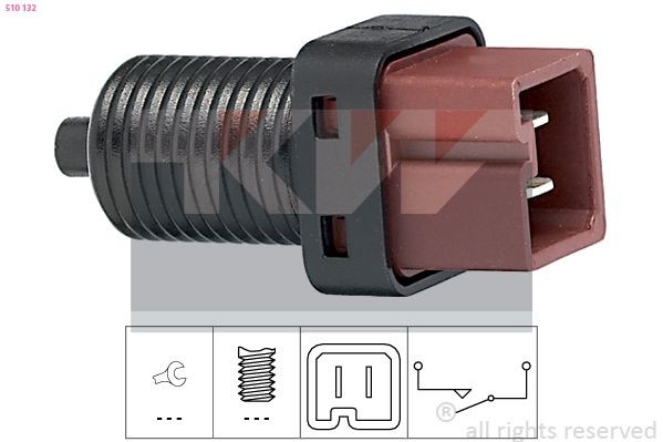 KW Bremselysbryter 510 132 Bremselyskontakt KW Honda INTEGRA 510 132