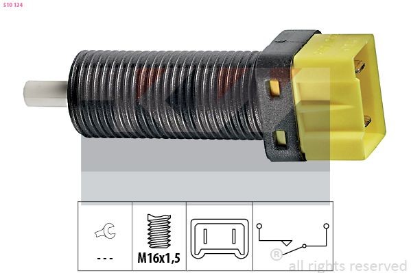 KW Switch, clutch control (cruise control) 510 134 RENAULT SAFRANE KW clutch pedal switch 510134