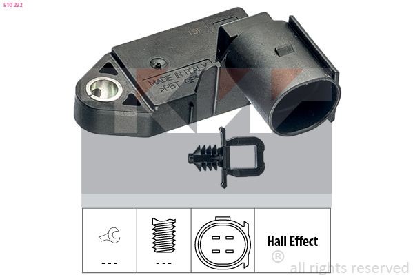 KW Interruttore pedale freno 510 232 510 232 costo Interruttore pedale freno KW HYUNDAI IONIQ