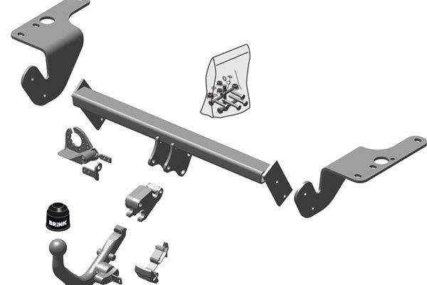 BRINK Anhængertræk 511900 BRINK 511900 Anhængertræk CHEVROLET AVEO originale