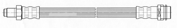 CEF Bremseslange 512454 Bremseslanger CEF E-klasse 512454 billig