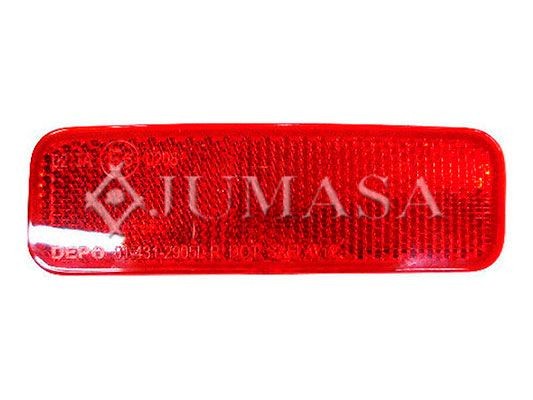 JUMASA Reflector rood 51411524 Mercedes-Benz VITO Reflector rood JUMASA 51411524