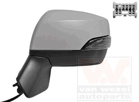 VAN WEZEL Sidespejl 5141817 VAN WEZEL 5141817 Subaru Legacy 3 Stationcar Sidespejle pris