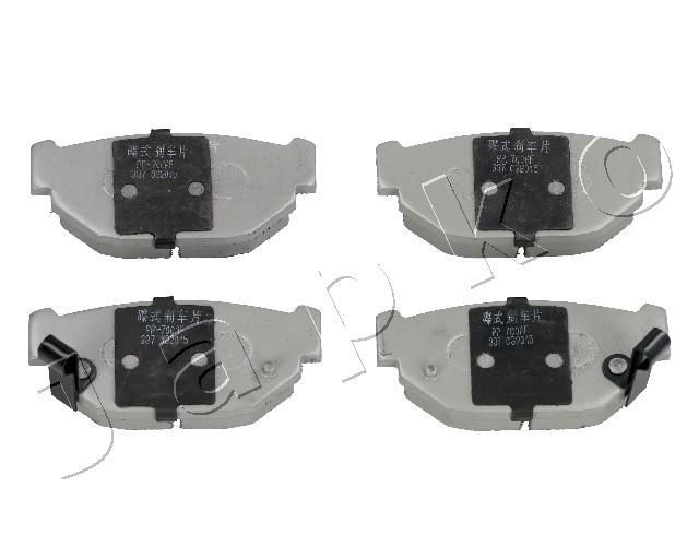 JAPKO Brake pad set 51700 JAPKO 51700 Brake pad set SUBARU Leone III Estate 1.6 4WD 69 hp 1986
