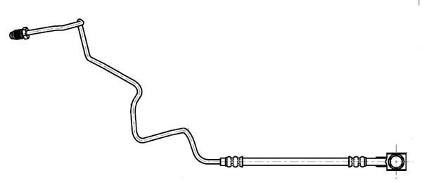 CEF Jarruletku 518284 NISSAN Jarruletku CEF 518284