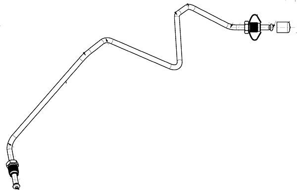 CEF Flexible de frein 518319 518319 CEF Flexibles de frein Honda pas cher