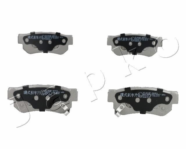 JAPKO Τακάκια φρένων 51H04 Τακάκια δισκόφρενων JAPKO Hyundai CRETA 51H04