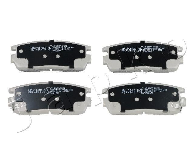 JAPKO Piduriklotsid 51W04 Piduriklotsid CHEVROLET JAPKO 51W04