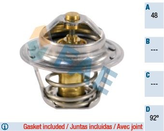 FAE Termostat chladenia 5202992 FAE 5202992 Termostat Combo Mk1 (B) Van (S93) cena