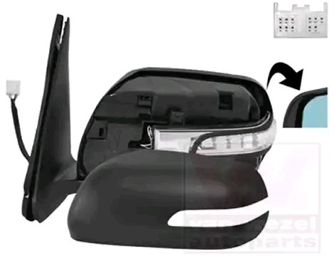 Vonkajżie spätné zrkadlo VAN WEZEL 5250827 VAN WEZEL 5250827 Spätné zrkadlo SUZUKI LIANA 2023