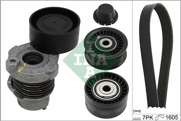 INA Jogo de correias trapezoidais estriadas 529 0194 10 INA 529019410 Jogo de correias trapezoidais estriadas Renault Megane III Coupe preço