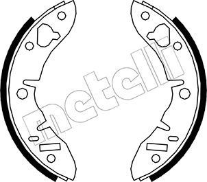 METELLI Remschoenset 53-0004 METELLI 53-0004 originele Trommelrem 100 Cabrio kosten