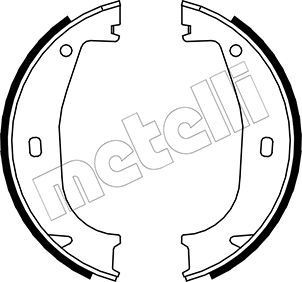 METELLI Bremžu loku kompl., Stāvbremze 53-0016 53-0016 Bremžu loku stāvbremze BMW X2 METELLI