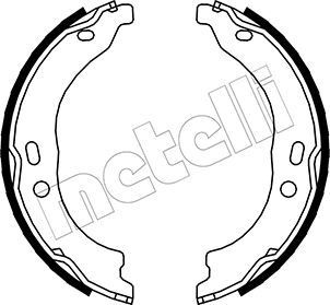 METELLI Piduriklotside komplekt, seisupidur 53-0094 Piduriklotside komplekt seisupidur METELLI SAXO 53-0094 odav