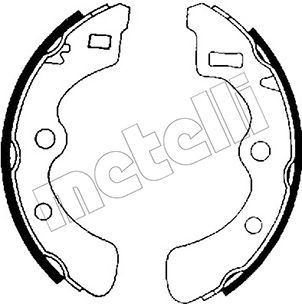 METELLI Bromsbacksats 53-0152 METELLI 53-0152 bromsbacksats Prelude I Coupe (SN) pris