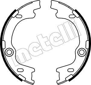 METELLI Sada brzd. čeľustí parkov. brzdy 53-0185 53-0185 Čeľustí parkovacej brzdy HYUNDAI TUCSON METELLI