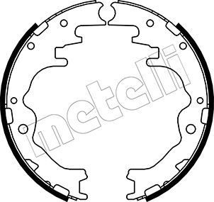 METELLI Kit ganasce freni 53-0209 METELLI 53-0209 Ganasce per freni a tamburo Serie E III Camion pianale / Telaio (SD1) prezzo