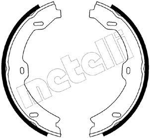 METELLI Piduriklotside komplekt, seisupidur 53-0247 METELLI 53-0247 Käsipidur Mercedes C215 hind
