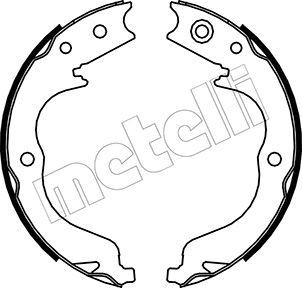 METELLI Bremžu loku kompl., Stāvbremze 53-0268 Rokas bremze METELLI CITROËN 53-0268