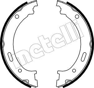 METELLI Ganasce freno a mano 53-0361 53-0361 costo Ganasce freno a mano Volkswagen LT METELLI