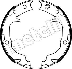 METELLI Bremžu loku kompl., Stāvbremze 53-0362 Rokas bremze METELLI CITROËN 53-0362