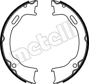 METELLI Bremseskosett, håndbrems 53-0364 Håndbrekk METELLI DISCOVERY 53-0364 billige