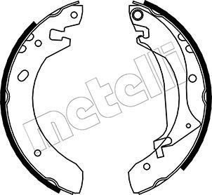 METELLI Remschoenset 53-0368 METELLI 53-0368 Remschoen Land Rover Freelander 1 prijs