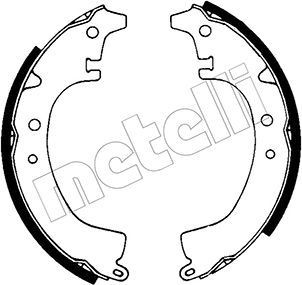 METELLI Brake Shoe Set 53-0408 METELLI 53-0408 Charmant brake shoe set replacement