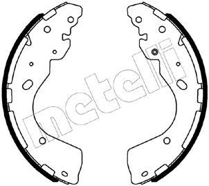 METELLI Bromsbacksats 53-0508 53-0508 METELLI bromsbackar NISSAN SILVIA