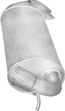 POLMO Takaäänenvaimentaja 53.10 POLMO 53.10 Takaäänenvaimentaja LAND ROVER 88/109 Mk3 SUV Cabriolet 3.5 4x4 128 hv 1982