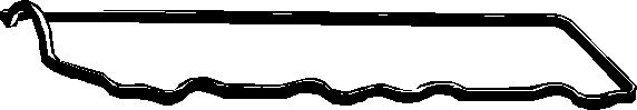 ELRING Rocker cover gasket 560.073 ELRING 560.073 Mitsubishi Lancer V Station Wagon valve gasket replacement