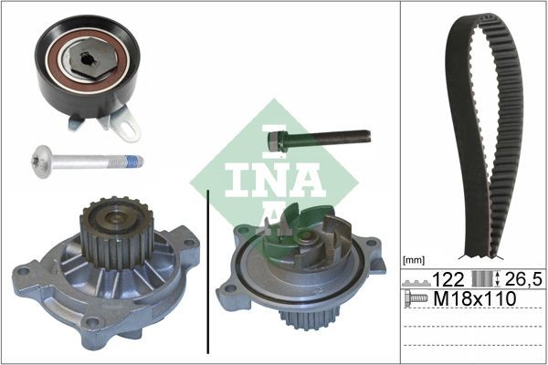 INA Kamremssats med vattenpump 530 0175 31 530 0175 31 INA vattenpump + kamremssats Volvo XC60